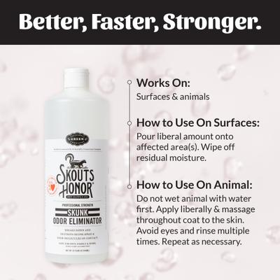 Professional Strength Skunk Odor Eliminator, 32-fl oz bottle
