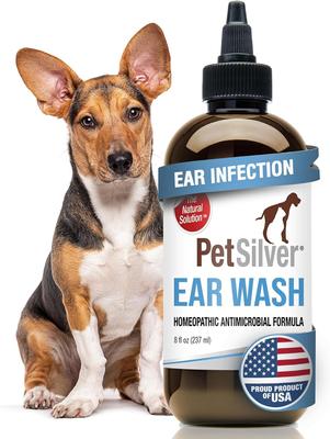 Antimicrobial Dog & Cat Ear Wash, 4-fl oz bottle
