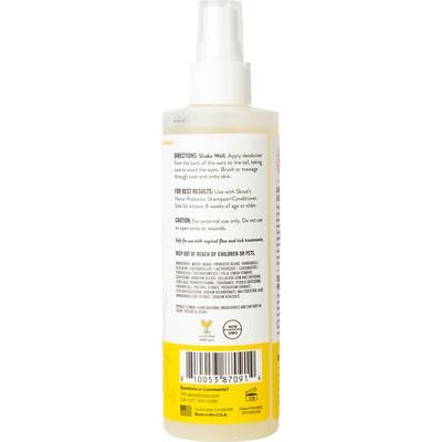 Desodorante probiótico para gatos de uso diario Honeysuckle, botella de 8 onzas líquidas