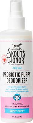 Happy Puppy Probiotic Daily Use Cat & Dog Deodorizing Spray, 8-fl oz bottle