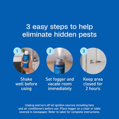 Plus Flea Control Indoor Fogger, 9-oz