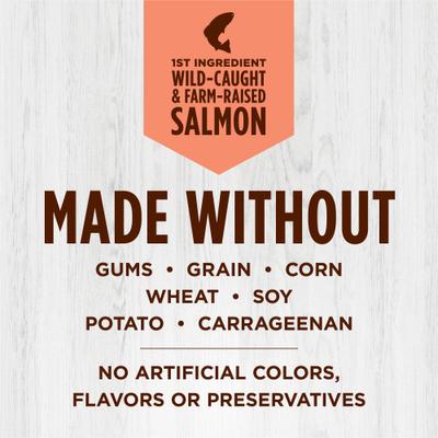 Original Real Salmon Recipe Grain-Free Pate Wet Cat Food, 3-oz can, case of 24