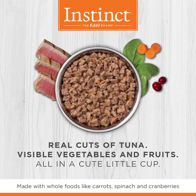 Minced Real Tuna Recipe in Savory Gravy Grain-Free Minced Wet Cat Food, 3.5-oz cup, case of 12