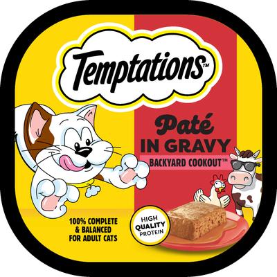Tasty Chicken Flavor Pate in Gravy Wet Cat Food, 3.5-oz tray, case of 24