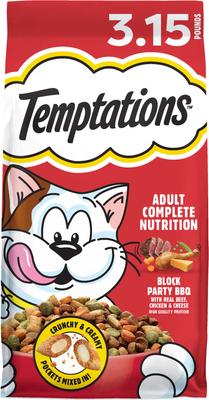 Tempting Tuna & Chicken Flavor Adult Dry Cat Food, 6.3-lb bag