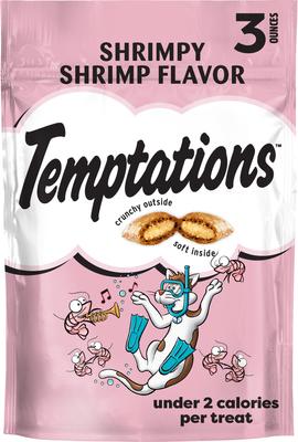 Classic Shrimpy Shrimp Flavor Soft & Crunchy Cat Treats, 3-oz bag