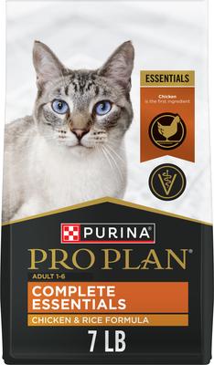 Chicken & Rice Formula with Probiotics High Protein Cat Food, 7-lb bag