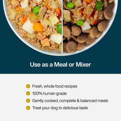 Pantry Fresh Beef, Chicken & Turkey Variety Pack Dog Fresh Food, 12.5-oz bag, case of 6