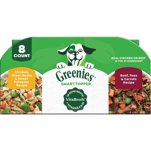 Smart Topper - Alimento húmedo para Perros, 5 opc. 10 pack