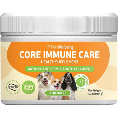 Core Immune CARE Powder Immune Supplement for Dogs, sabor Res. 100 g. - Pet Wellbeing