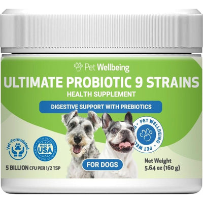 REV Ultimate Probiotic Powder Digestive Supplement for Dogs. 160 g. - Pet Wellbeing