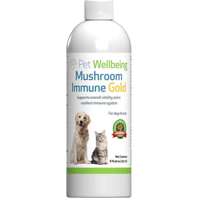 REV Mushroom Immune GOLD Liquid Immune Supplement, sabor Tocino. 240 ml. - Pet Wellbeing