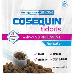 Cosequin Tidbits 4-in-1 Joint, Dental, Immune, Skin & Coat. 60 g. - Nutramax