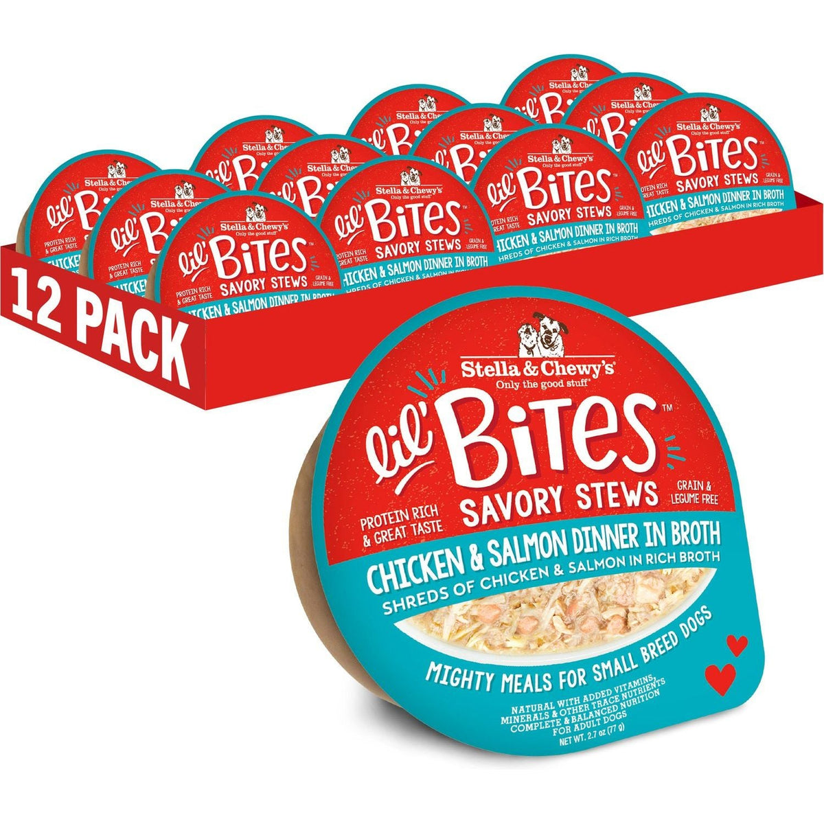 VARIANT_IMAGE | Pollo y Salmón | 12 cups × 77 g