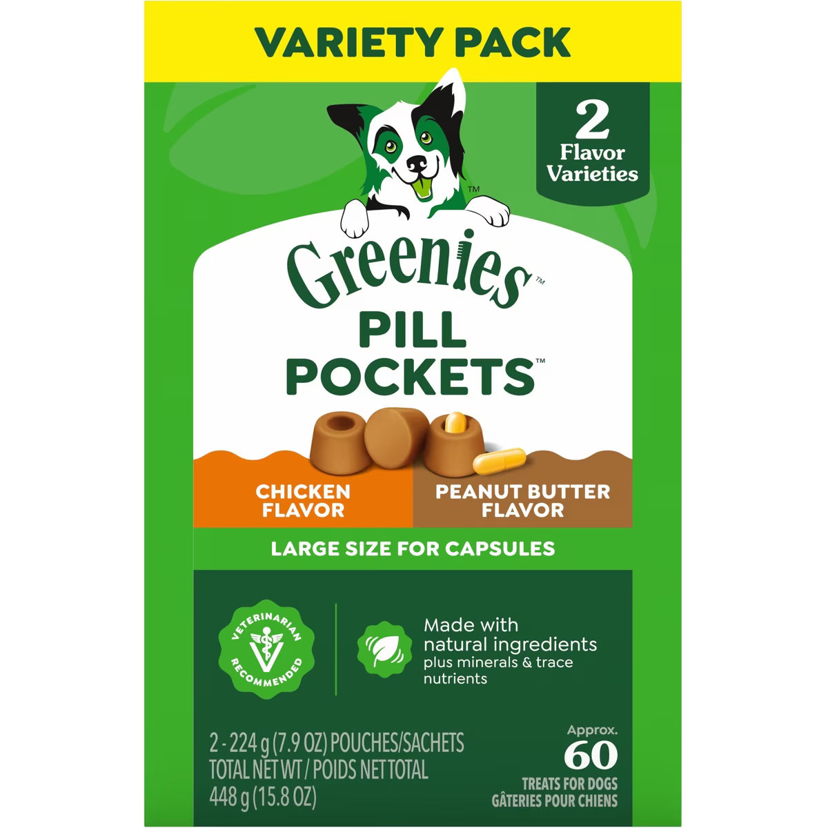 Greenies, Pill Pockets - Golosinas para Perros