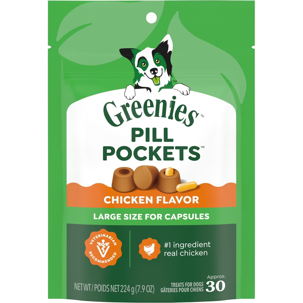 Greenies, Pill Pockets - Golosinas para Perros
