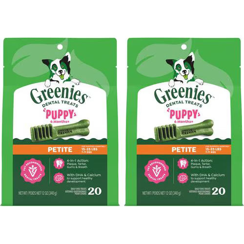 Premios Dentales Naturales para Cachorros