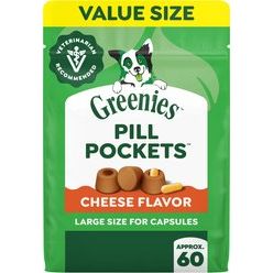 Pill Pockets Soft Treats para Perros, Cheese