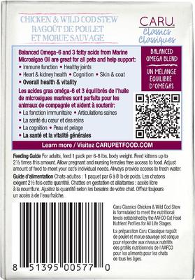 Classics Chicken & Wild Cod Stew Wet Cat Food, 5.5-oz box, case of 12