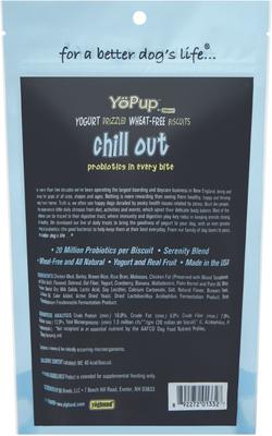 Galletas Chill Out Biscuits para perros, bolsa de 7 oz