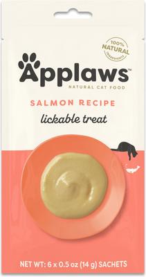 Salmon Puree Lickable Cat Treats, 0.5-oz tube, 60 count