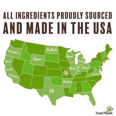 Galletas crujientes de mantequilla de maní para perros, 24 unidades