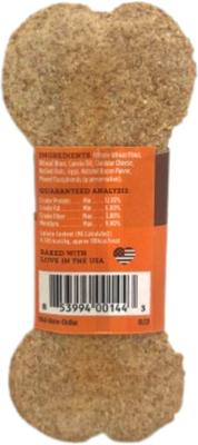 Galletas crujientes de queso cheddar y tocino para perros, 24 unidades