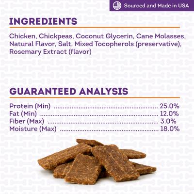 Chicken Flavor Jerky Strips Dog Treats, 5-oz bag