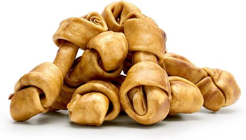 USA Beefhide Bones 5 to 6-in Chicken Flavor Dog Chews, 7 count