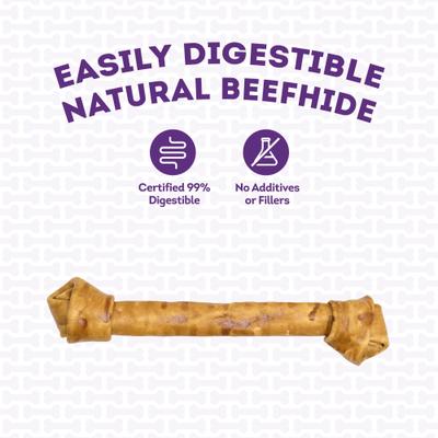 USA Beefhide Bones 15 to 17-in Chicken Flavor Dog Chews