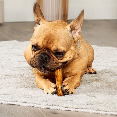 USA Beefhide Chip Rolls 5 to 6-in Peanut Butter Flavor Dog Chews, 20 count