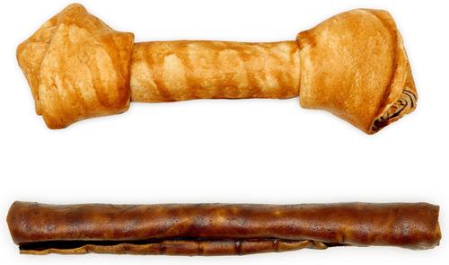 USA Beefhide Large Assorted Chicken & Beef Flavor Dog Chews, 6 count