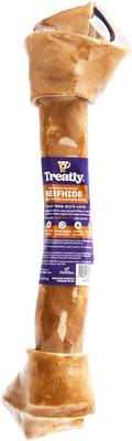 American Beefhide Bones 12 to 13-in Peanut Butter Flavor Dog Chews