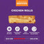 American Sourced Beefhide Rolls 4 to 5-in Chicken Flavor Dog Chews, 16 count