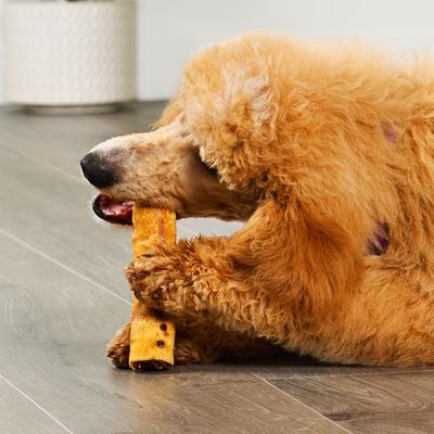 American Sourced Beefhide Rolls 6 to 7-in Chicken Flavor Dog Chews, 4 count