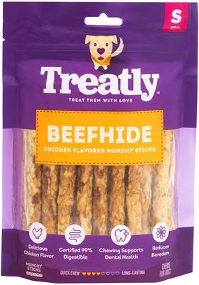 Beefhide Munchy Sticks 5-in Chicken Flavor Dog Chews, 40 count