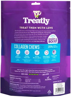 USA Collagen Wraps 6 to 7-in Natural Flavor Dog Chews, 12 count