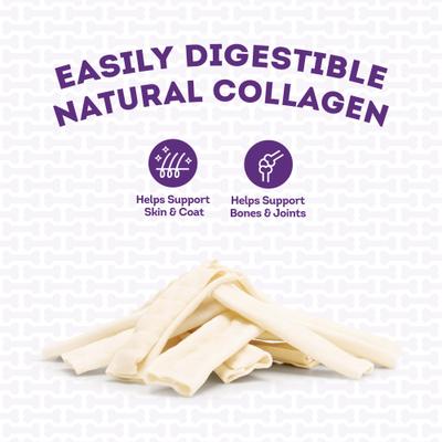 USA Collagen Wraps 6 to 7-in Natural Flavor Dog Chews, 12 count