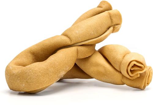 USA Collagen Twist 6 to 7-in Chicken Marinade Flavor Dog Chews, 2 count