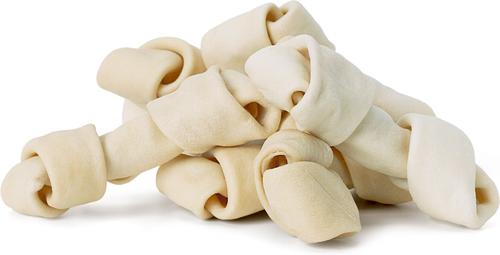 USA Beefhide Bones 5 to 6-in Natural Flavor Dog Chews, 7 count