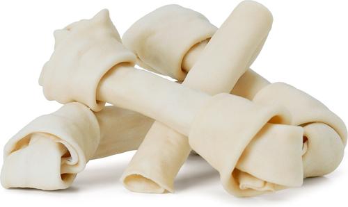 USA Beefhide Medium Assorted Natural Flavor Dog Chews, 4 count