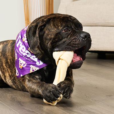 American Sourced Beefhide Bones 12 to 13-in Natural Flavor Dog Chews
