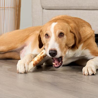 Combo Beefhide Rolls 7-in with Beef Meat Wrap Dog Chews, 3 count