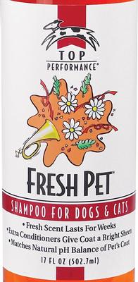 Fresh Pet Shampoo for Dogs & Cats, Fresh Scent, 17-fl oz bottle