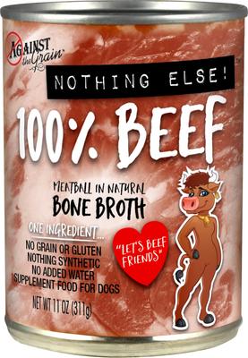 Nothing Else! Salmon Recipe Limited Ingredient Diet Wet Dog Food, 11-oz can, case of 12