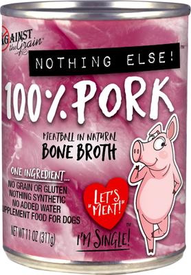 Nothing Else! Pork Recipe Limited Ingredient Diet Wet Dog Food, 11-oz can, case of 12