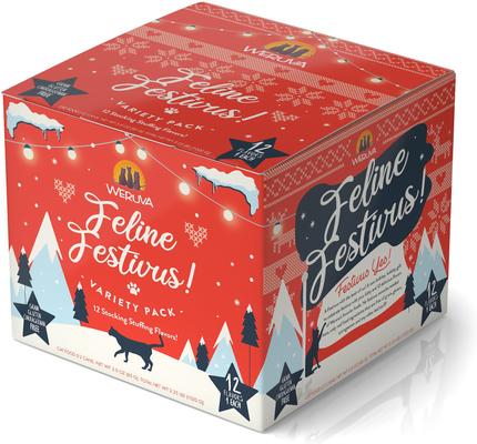 Feline Festivus Variety Pack Canned Cat Food, 3-oz can, case of 12