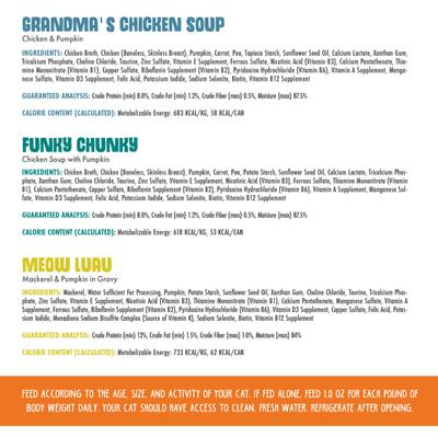 Pumpkin Patch Pounce Variety Pack Canned Cat Food, 3-oz, pack of 12