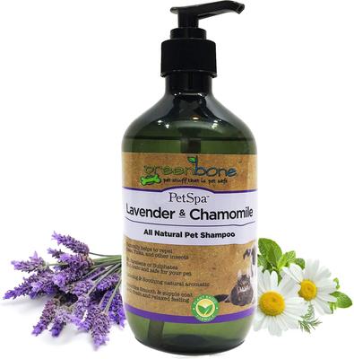 Pet Spa All-Natural Plant-Based Shampoo, Lavendar & Chamomile, 16.9-fl oz bottle