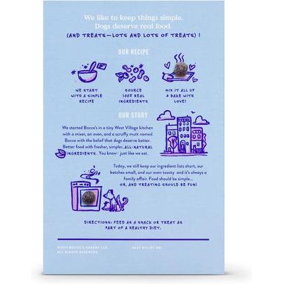 Galletas para perros Crispies con mantequilla de maní y arándanos, caja de 10 oz